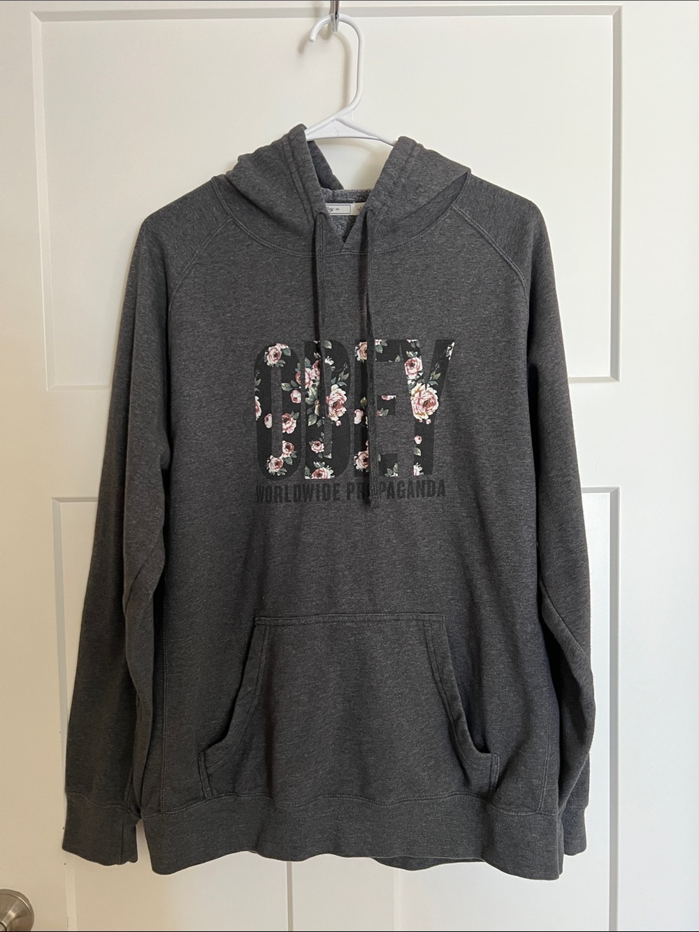 Obey Charcoal Gray Pullover